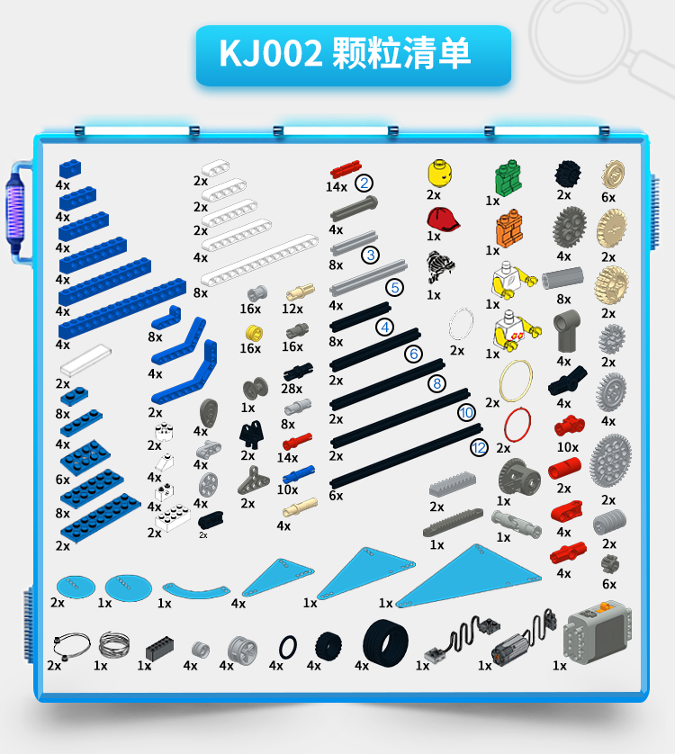 酷比特KJ002、开智KJ30020、乐高9686的区别